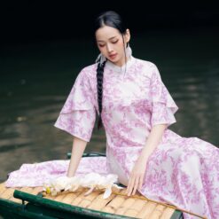 Áo dài Chu Lam - Áo dài họa tiết & quần áo dài trơn